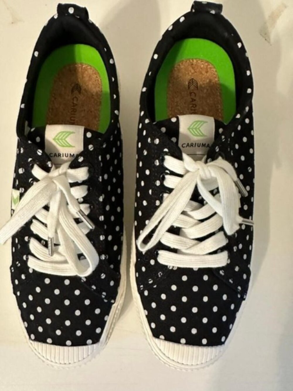 Cariuma Polka Dot sneakers,  Women's US size 10